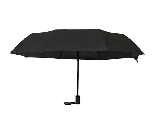 Parapluie automatique triple pliage 21 pouces - Parapluie de golf compact coupe-vent 105 cm