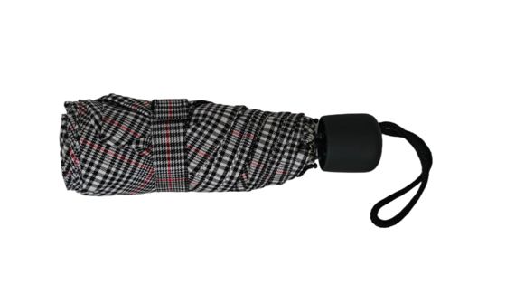 Parapluie de golf compact 5 plis, 19 pouces, coupe-vent, imperméable, 6 panneaux