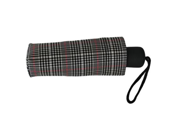 Parapluie de golf compact 5 plis, 19 pouces, coupe-vent, imperméable, 6 panneaux