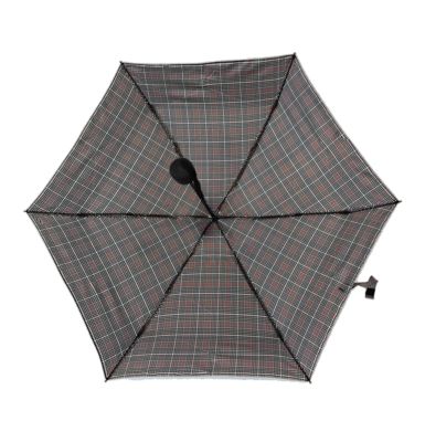 Parapluie de golf compact 5 plis, 19 pouces, coupe-vent, imperméable, 6 panneaux