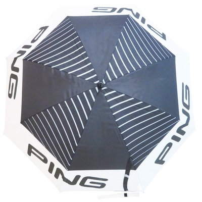 Logo personnalisé Parapluie de golf de marque d'entreprise Auto ouverte et fermé manuellement cadre métallique / en fibre de verre pour les promotions de l'entreprise