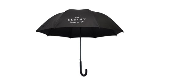 Parapluie auto-ouverte avec cadre en fibre de verre, taille 23 pouces et tissu polyester durable