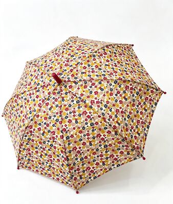 Parapluie compact mignon pour fille florale avec logo personnalisé imprimé et diamètre d'ouverture de 69 cm pour l'école et le camping