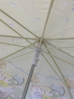 Conseils ronds sûrs parapluie pour enfants imperméable à l'eau avec 8 côtes pour enfants protection contre la pluie