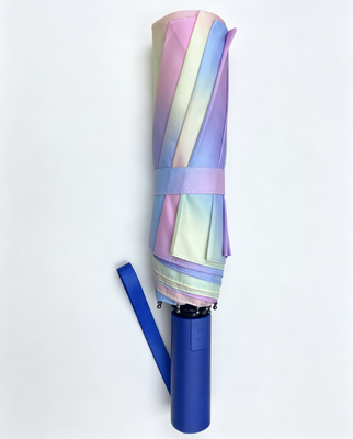 Parapluie pliable entièrement automatique, côtes renforcées anti-inversion, protection UV UPF50