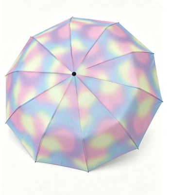 Parapluie pliable entièrement automatique, côtes renforcées anti-inversion, protection UV UPF50