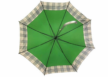 Parapluie en aluminium de pongé d'os, foudre antirouille de parapluie à ouverture automatique résistante