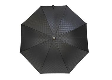 Revêtement UV de parapluie compact ouvert d'enfants de main noire à l'intérieur d'axe en métal de 8mm