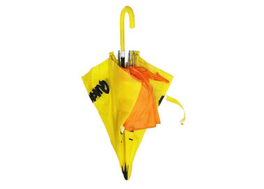 3D jaune badine le parapluie de canard, vent vigoureux de parapluie du canard des enfants résistant