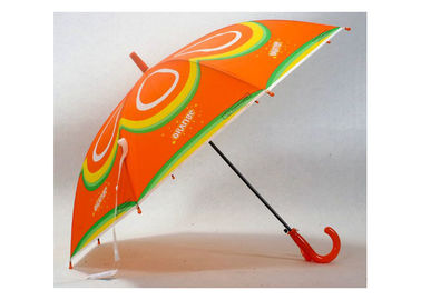 Impression transparente de parapluie d'enfants de matériaux de POE d'automobile en métal de la chaleur ouverte compacte de cadre