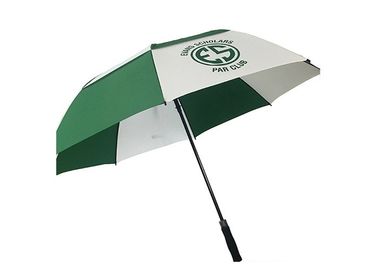 Deux parapluies promotionnels faits sur commande de grand auvent de taille de couches, parapluie de style de golf