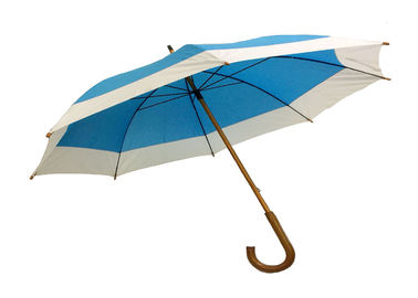 Vent ouvert de l'extension J de bâton de poignée d'automobile en bois vigoureuse de parapluie résistant