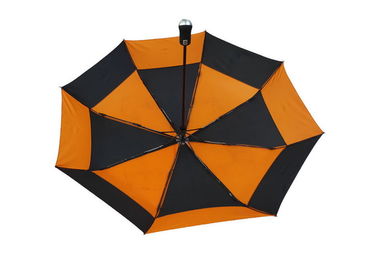 Résistance fantastique de vent de promotion de double d'auvent exhalée par air de voyage parapluie de taille