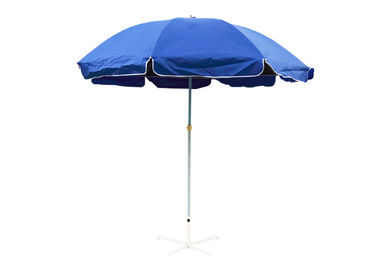 Sun protègent le parapluie de plage escamotable, parapluie d'ombre de Sun pour la plage deux couches