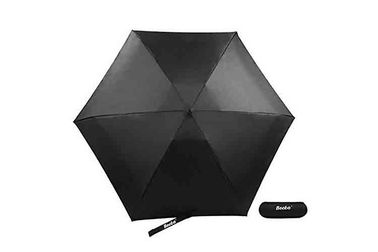 Parapluie étroit ouvert adapté aux besoins du client de poche de manuel en aluminium de parapluie d'impression de logo