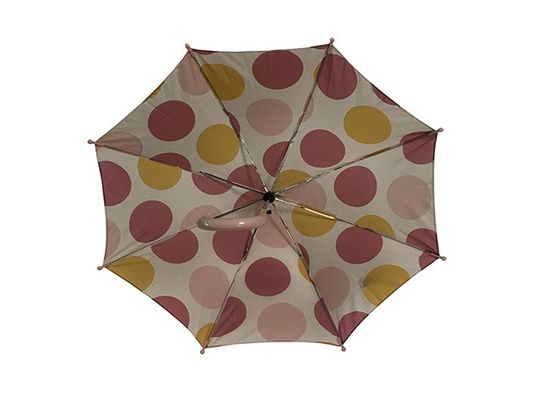 Parapluie ouvert automatique de taille d'enfant de tissu de pongé du diamètre 73cm