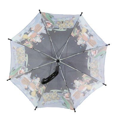 Poignée 19&quot; de forme du modèle J de Noël parapluie compact d'enfants de *8K
