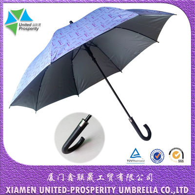 Parapluies protégeant du vent droits de golf de pongé ouvert automatique