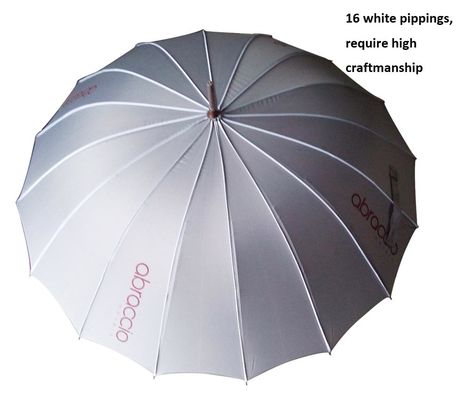 Parapluies protégeant du vent de golf d'axe en aluminium de la BV 14mm