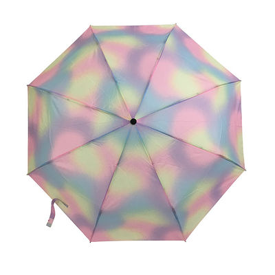 La double fibre de verre nervure le parapluie pliable du diamètre 93cm
