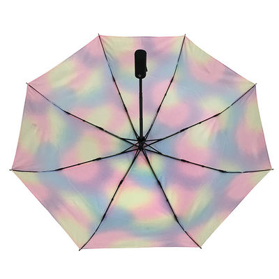 La double fibre de verre nervure le parapluie pliable du diamètre 93cm