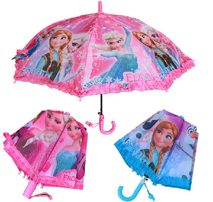 Parapluie mignon de princesse Printing J Handle Disney pour des enfants
