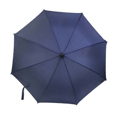 Parapluie protégeant du vent fort droit de poignée en bois semi automatique