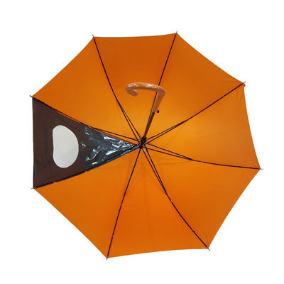 J manipulent le parapluie protégeant du vent de golf d'axe de 27 pouces de long