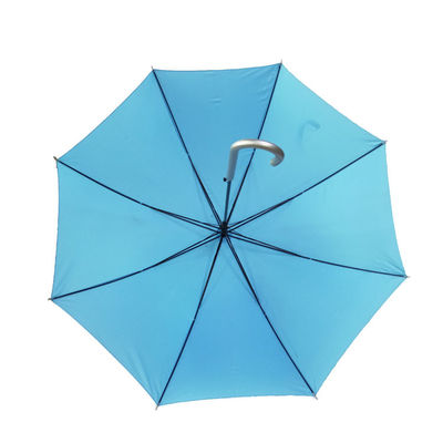 Parapluie droit d'axe en aluminium de panneaux du poids léger 8 de BSCI