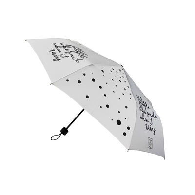 Fin ouverte automatique Mini Folding Umbrella Digital Printing de 8 nervures avec le sac à provisions