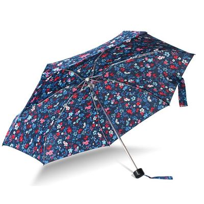 Parapluie pliable de la poignée cinq en plastique légers de PAHS