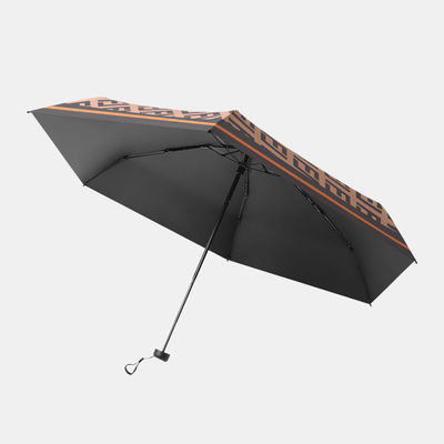 Mini tissu se pliant compact ultra léger UV de pongé de parapluie de protection