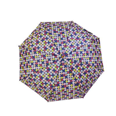 Parapluie UV de fois de Dot Digital Printing 3 de preuve pour des femmes