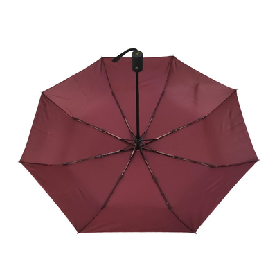 Parapluie pliable protégeant du vent d'affaires de pongé pour les hommes et des femmes