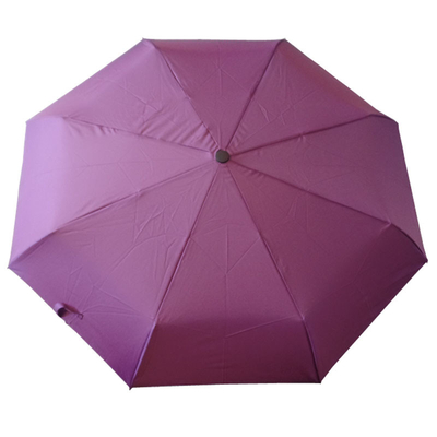 Pliage protégeant du vent Mini Umbrella With Fiberglass Frame de tissu de pongé