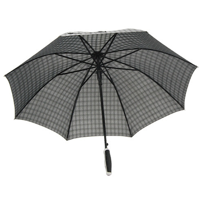 Parapluie imperméable protégeant du vent droit de tissu de pongé