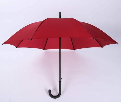 Parapluie de couleur solide de pongé du diamètre 105CM RPET