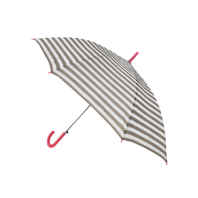 23&quot; protégeant du vent parapluie droit du polyester 190T avec la poignée en bois