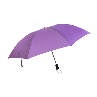 Parapluie promotionnel se pliant protégeant du vent de tissu de pongé