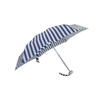 Parapluie pliable de pongé de style japonais avec EVA Storage Case