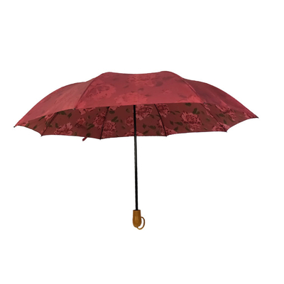 BSCI a imprimé le parapluie protégeant du vent étroit ouvert automatique de voyage de 2 fois