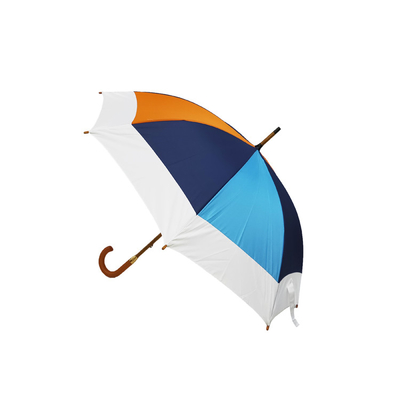 Parapluie en bois fait sur commande de bâton de Logo Windproof 23inch
