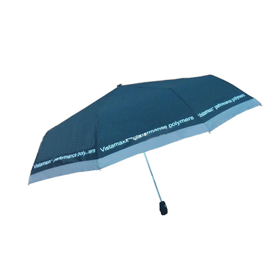 Parapluie fois de la pluie d'automobile de pongé de GV 3 extérieurs ouverts portatifs