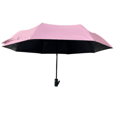 Parapluie fois d'UPF 30 3 étroits ouverts automatiques avec noircir le revêtement UV