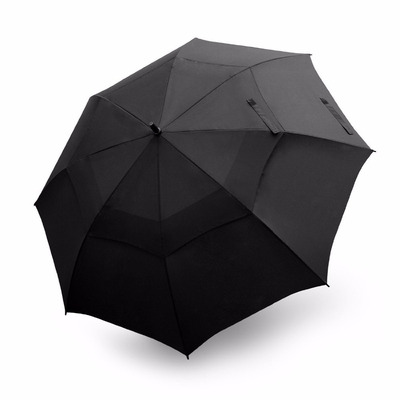 Parapluie promotionnel de pluie de golf de double couche du pongé 190T