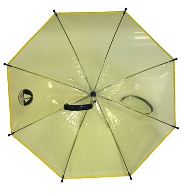 Le dôme transparent POE d'OEM badine l'azo compact de parapluie librement