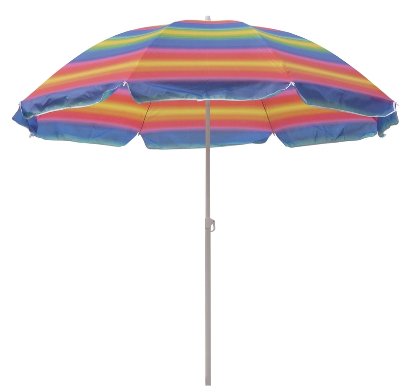 Parapluie métallique de 42 pouces avec protection UPF 50 avec tissu oxford 210T