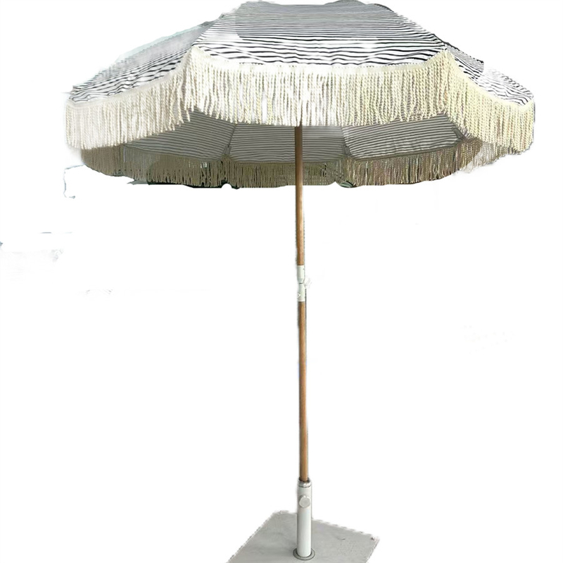 Tissu UV Parapluie Protège-soleil 210T Tissu d'Oxford avec revêtement en argent Logo acceptable