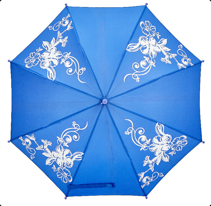 Tissu de parapluie magique qui change de couleur lorsqu'il est exposé à l'eau