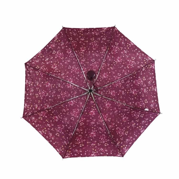 Parapluie pliable étanche, design compact, porte-monnaie incluse, protection portable légère